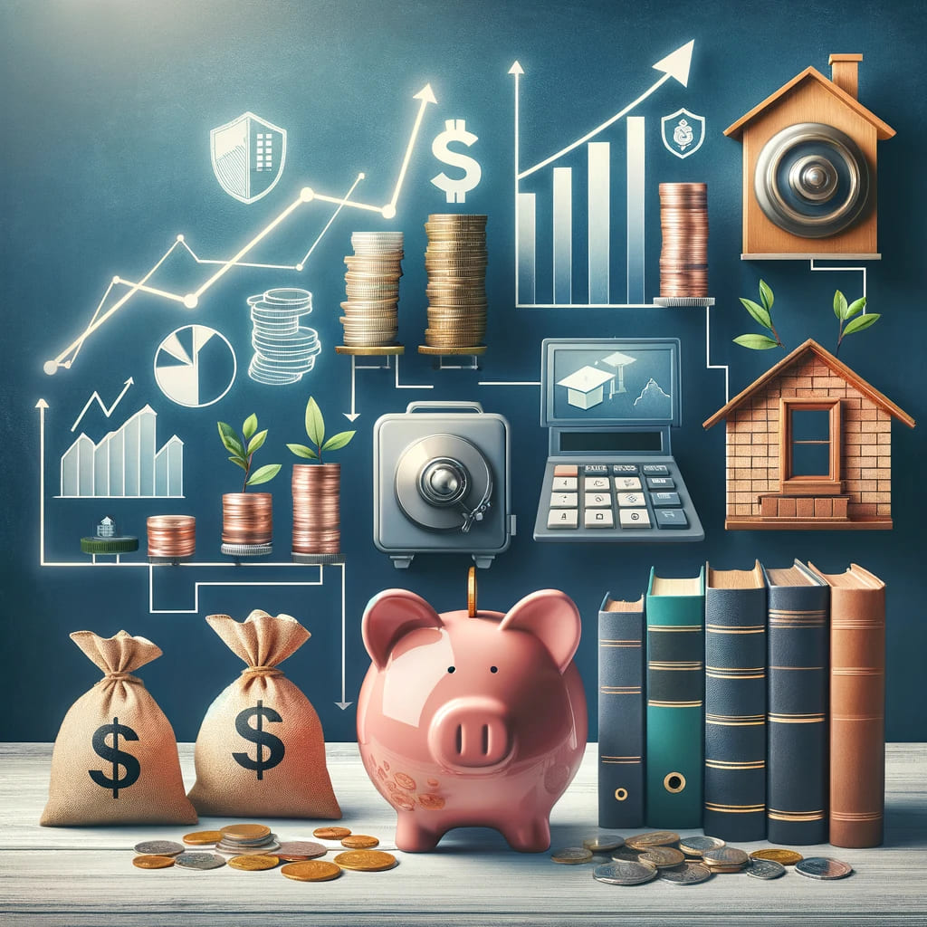 8つの実用的な貯蓄戦略：安定した財政未来を築くための貯金ガイド