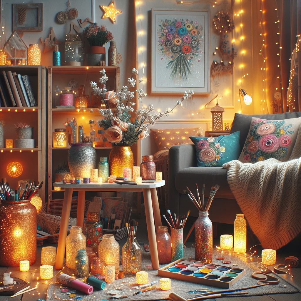 실내 장식과 DIY 프로젝트 - 삶에 환기를 가져다주는 창의적인 마법