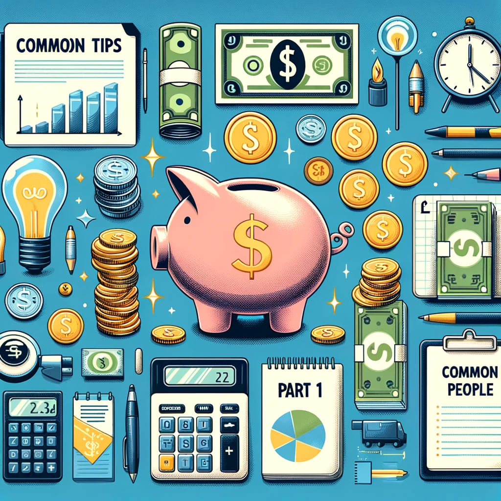 Ten Financial Tips for the Common People (Part 1)